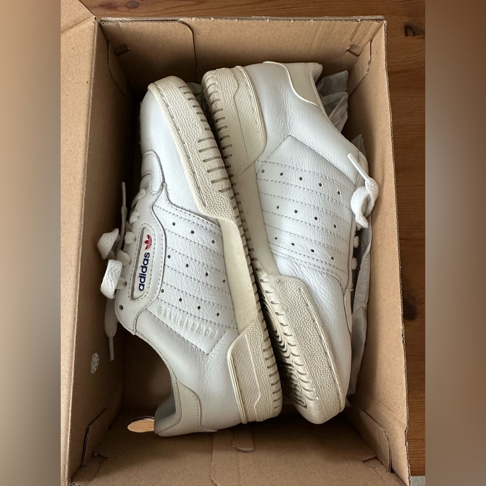 Adidas Powerphase Cloud White - Size 5.5 Mens
